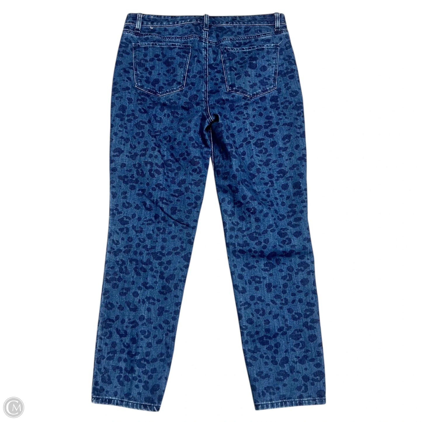 Jeans Straight By Talbots In Leopard Print, Size: 10