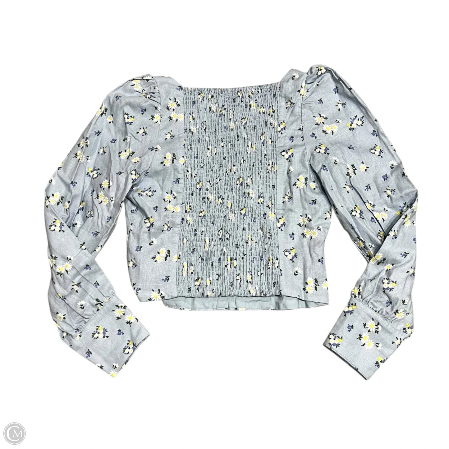 Top Long Sleeve By Rachel Zoe In Blue, Size: M