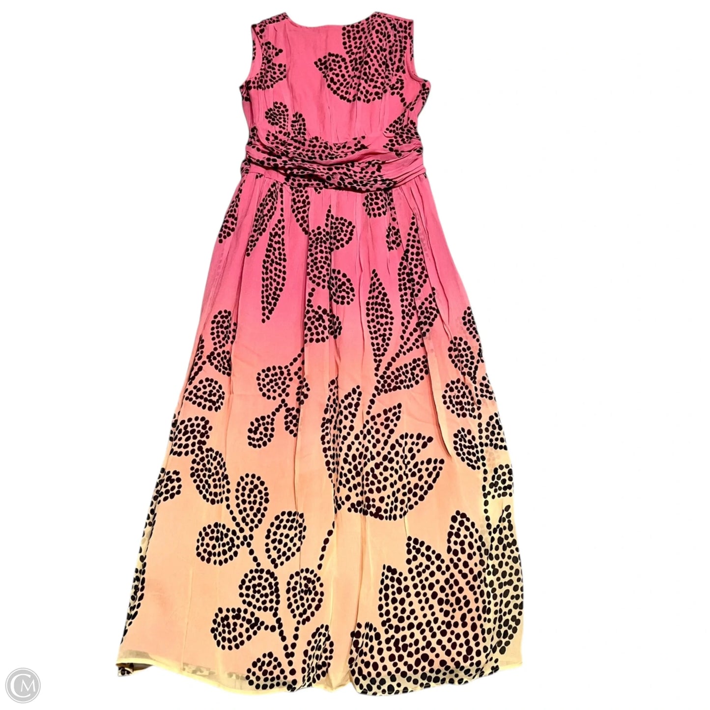 Dress Casual Maxi By Anthropologie In Orange & Pink, Size: Xs