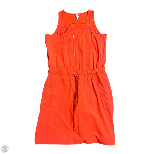 Athletic Dress By Athleta In Orange, Size: Xs