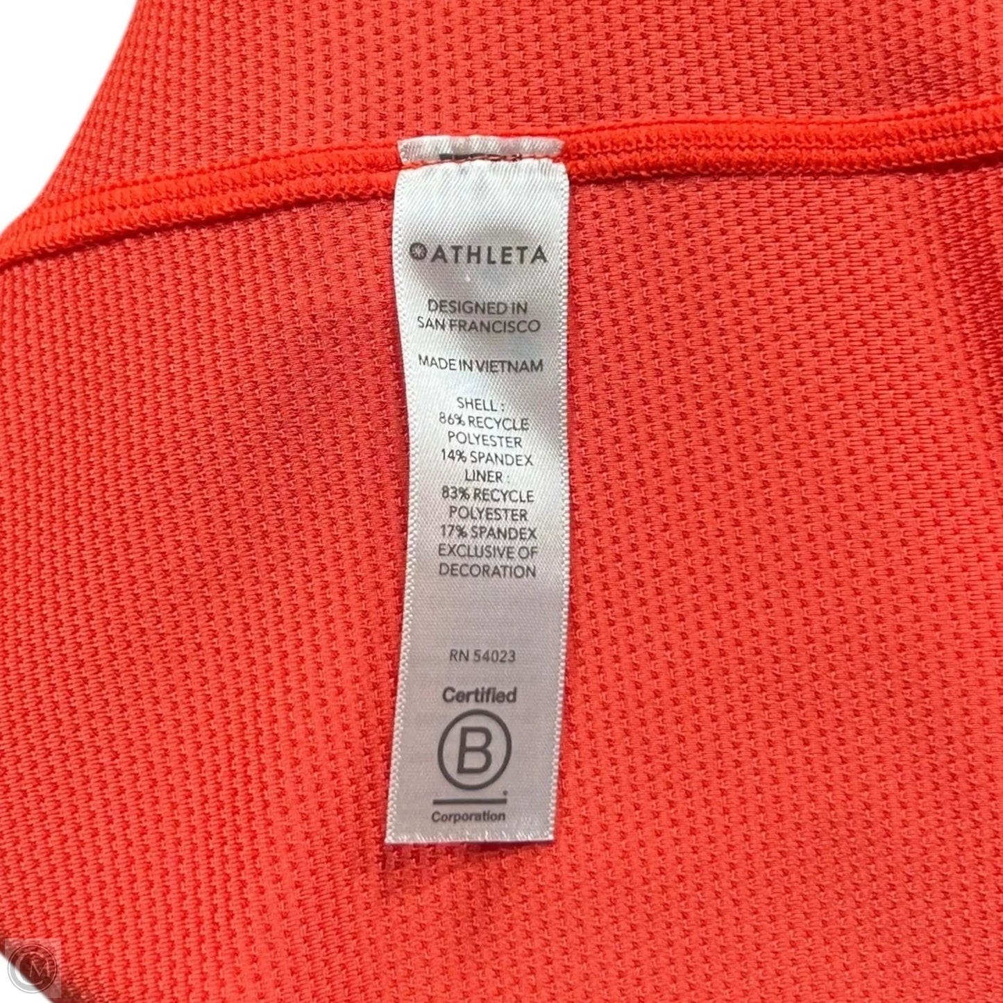 Athletic Dress By Athleta In Orange, Size: Xs