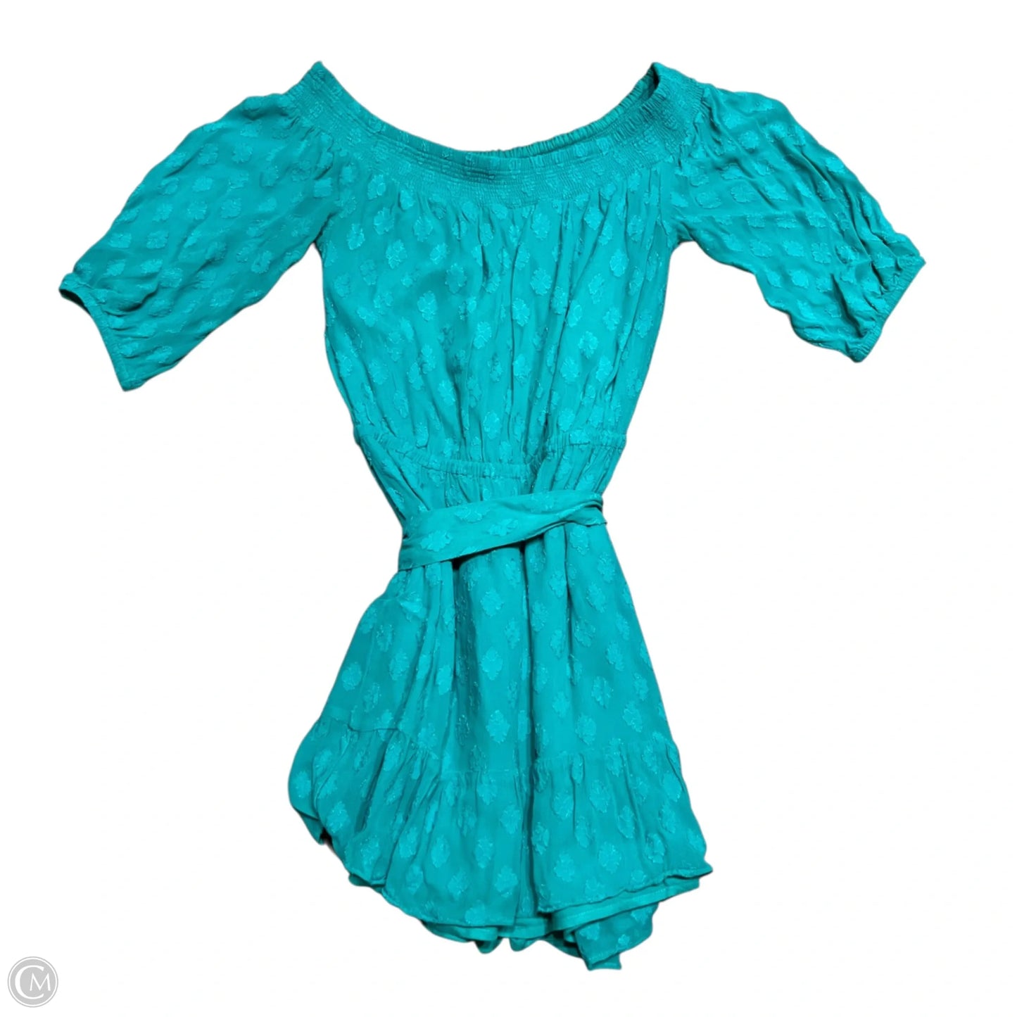 Romper Designer By Lilly Pulitzer In Teal, Size: Xs