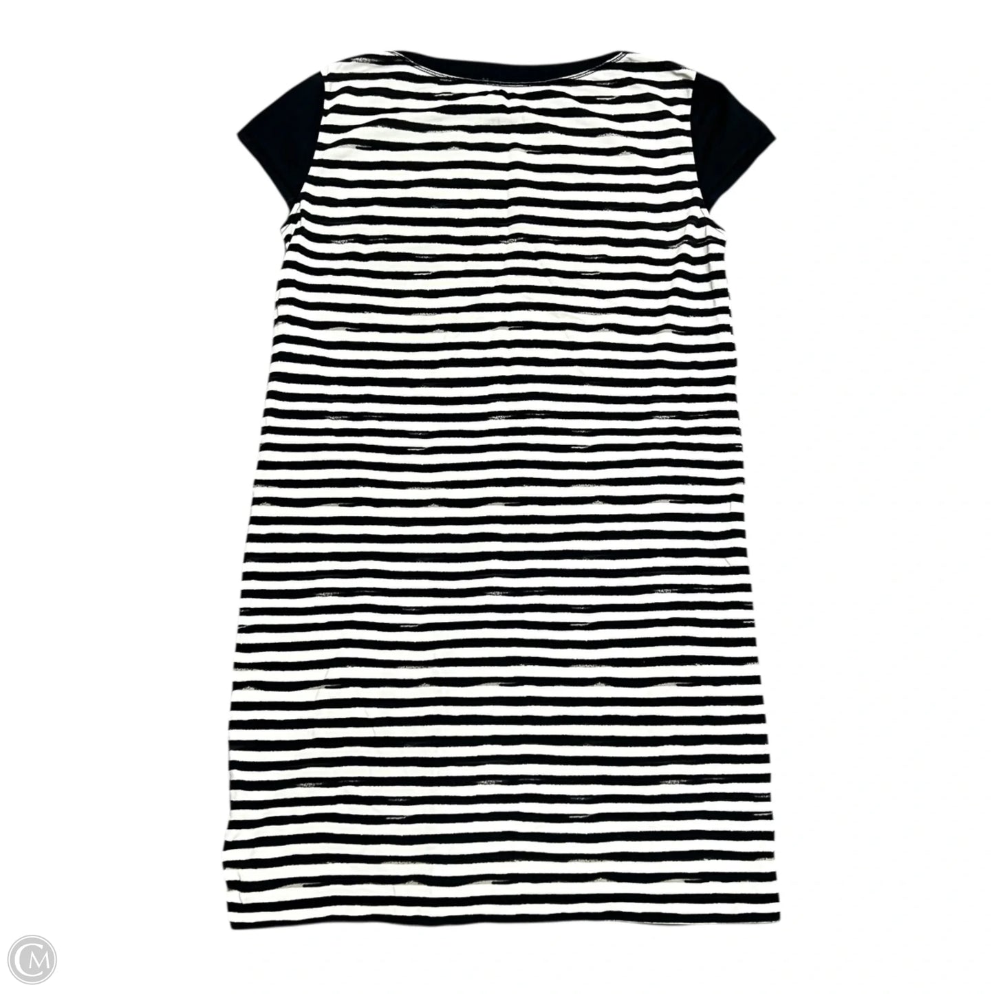 Dress Designer By Lafayette 148 In Black & Cream, Size: S