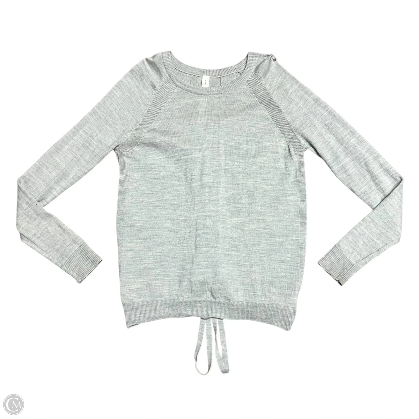 Sweater By Lululemon In Grey, Size: S