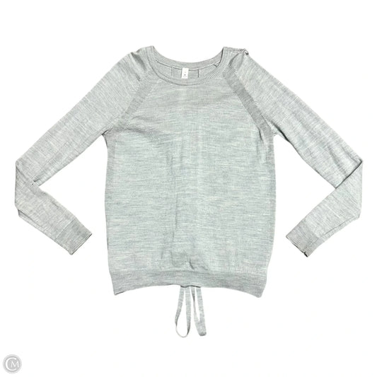 Sweater By Lululemon In Grey, Size: S