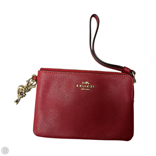 Wristlet Designer By Coach, Size: Small