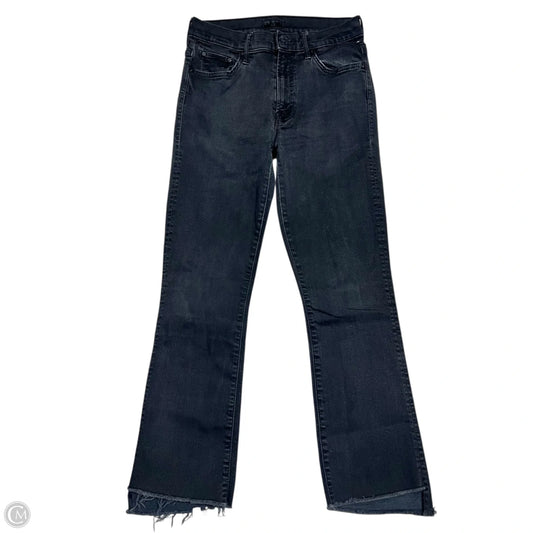 Jeans Skinny By Mother In Black Denim, Size: 6