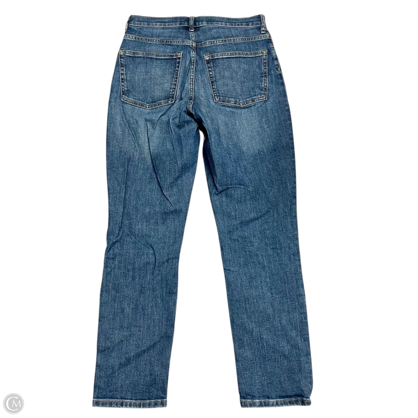 Jeans Straight By Everlane In Blue Denim, Size: 6