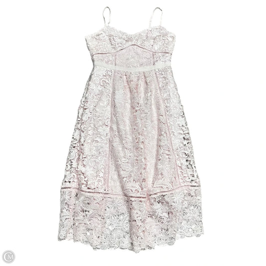 Dress Party Midi By Ted Baker In Pink, Size: M