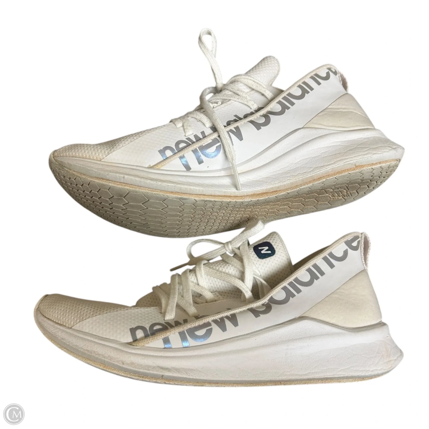 Shoes Athletic By New Balance In Cream, Size: 8.5