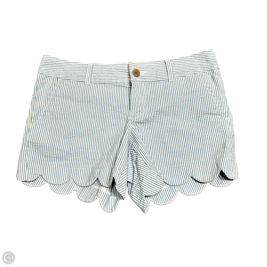 Shorts Designer By Lilly Pulitzer In Blue & White, Size: 6