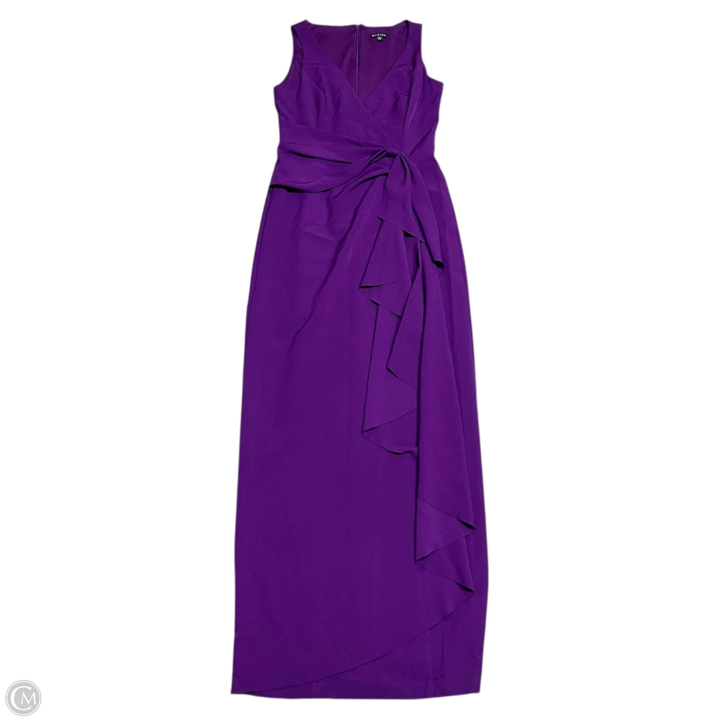 Dress Party Long By Marina In Purple, Size: S
