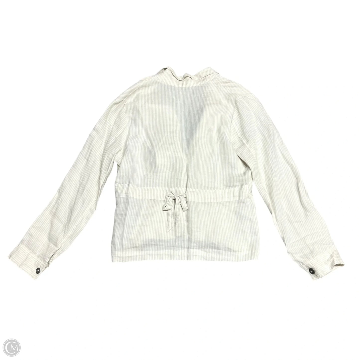 Blazer By Willi Smith In Tan & White, Size: S