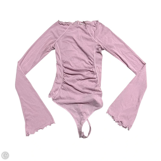 Bodysuit By Free People In Mauve, Size: S