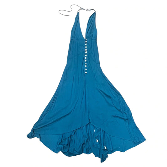 Dress Casual Maxi By Free People In Blue, Size: Xs