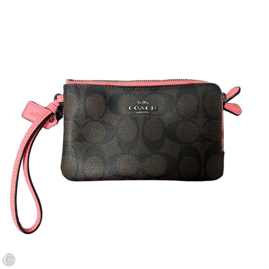 Wristlet Designer By Coach, Size: Medium