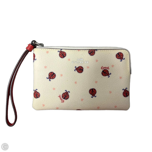 Wristlet Designer By Coach, Size: Medium