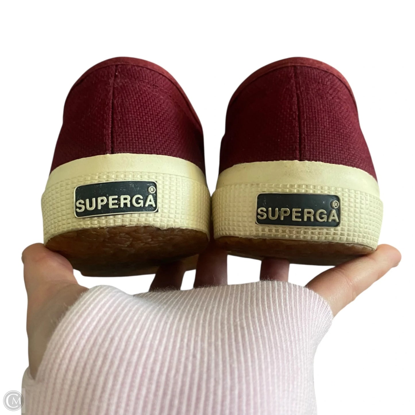 Shoes Sneakers By Superga In Red, Size: 7.5