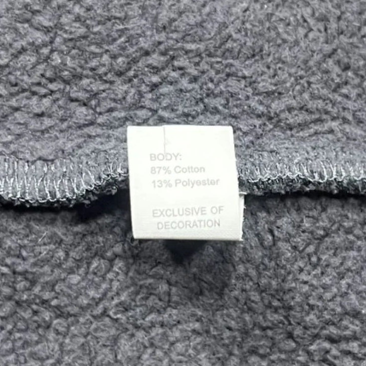 Athletic Sweatshirt Crewneck By Fleo In Grey, Size: S