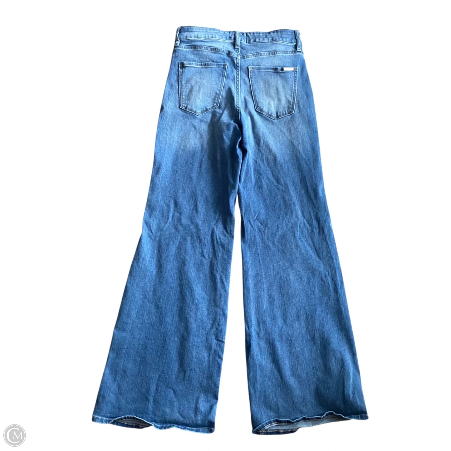 Jeans Wide Leg By White House Black Market In Blue Denim, Size: 2