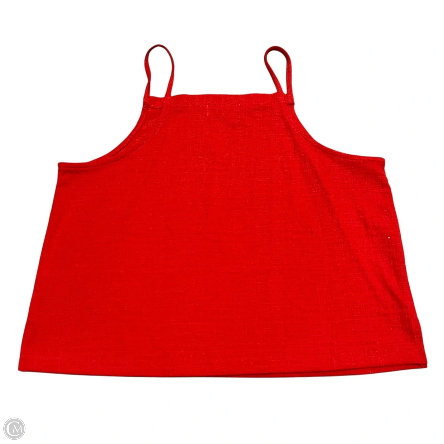 Top Sleeveless By Madewell In Red, Size: L