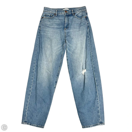 Jeans Wide Leg By Loft In Blue Denim, Size: 0