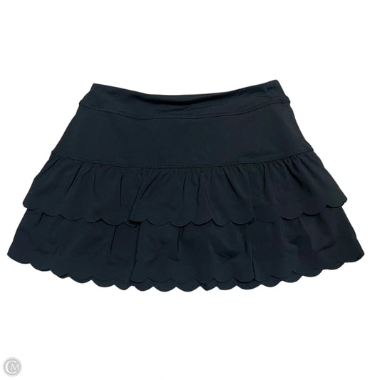 Skort Designer By Lilly Pulitzer In Black, Size: 4
