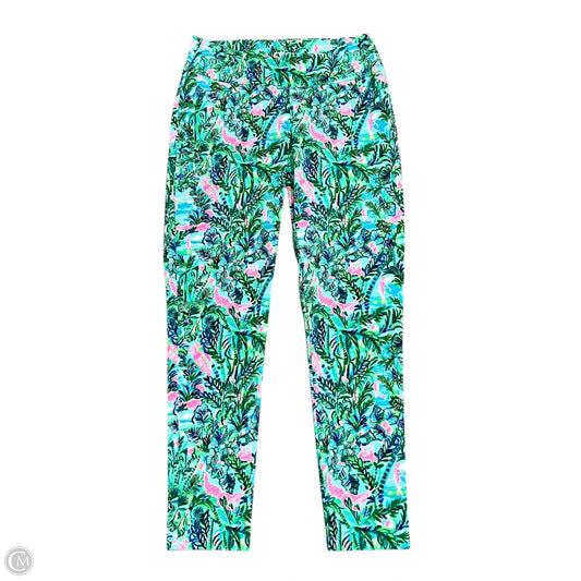 Pants Designer By Lilly Pulitzer In Blue & Green, Size: 4