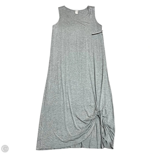 Dress Casual Maxi By Chicos In Grey, Size: M