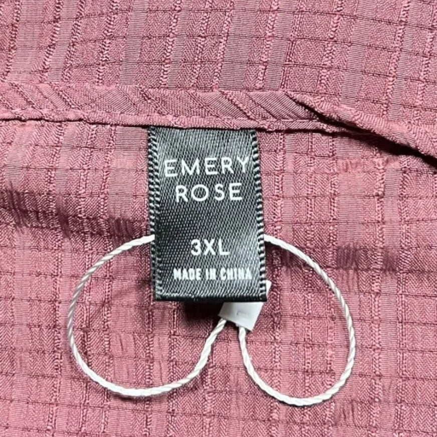 Dress Casual Short By Emery Rose In Mauve, Size: 3x