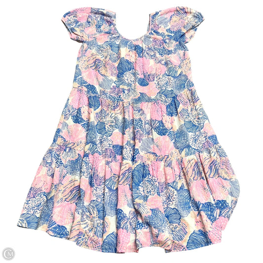 Dress Designer By Lilly Pulitzer In Blue & Pink, Size: Xl