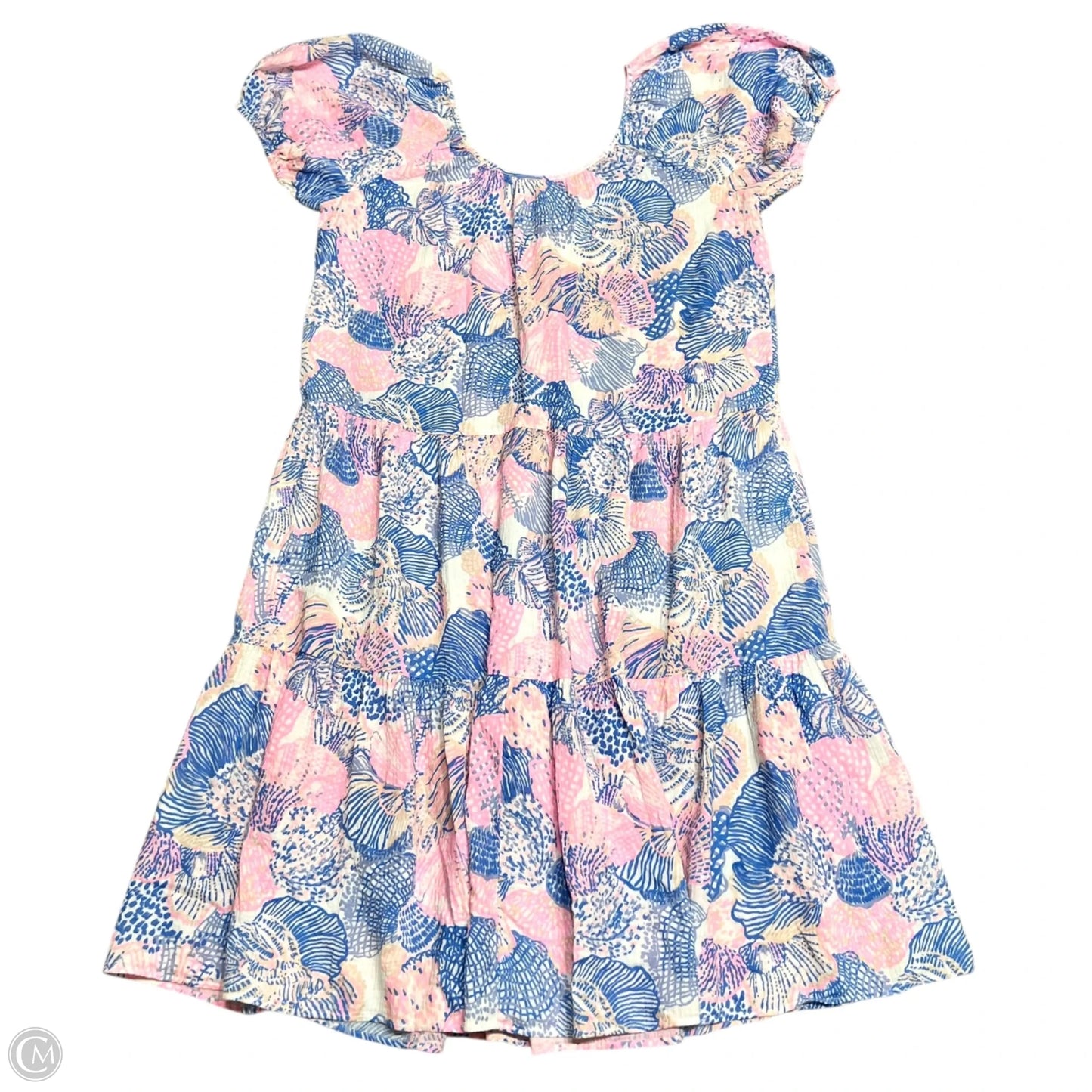 Dress Designer By Lilly Pulitzer In Blue & Pink, Size: Xl