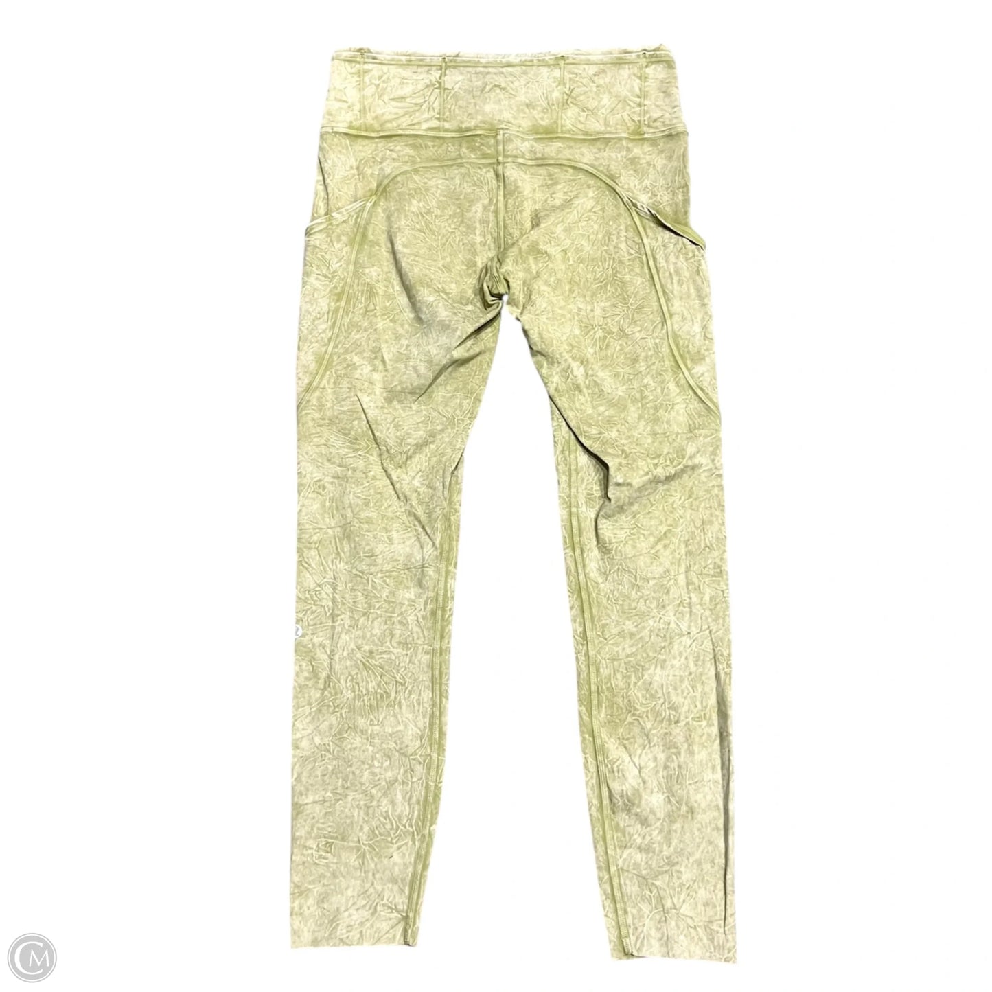 Athletic Leggings By Lululemon In Green, Size: 8