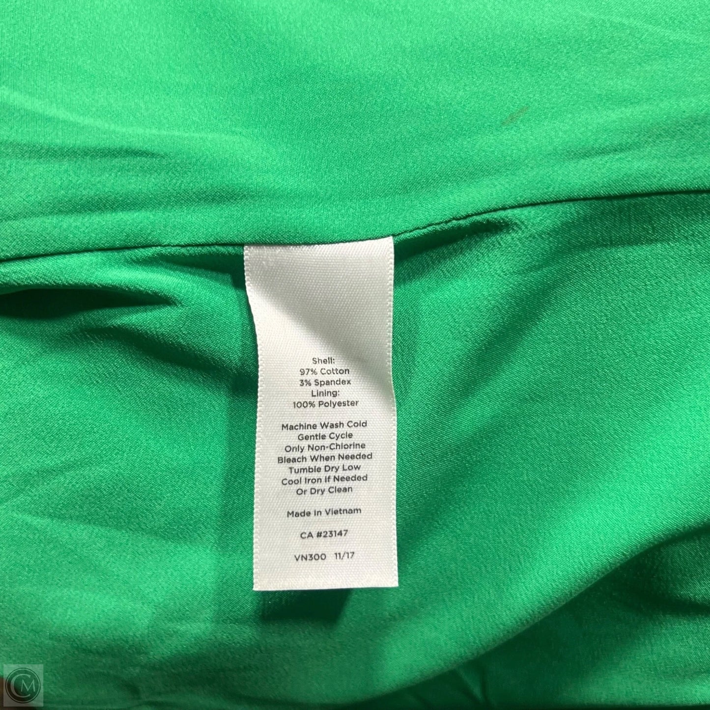 Skirt Midi By Talbots In Green & Pink, Size: 10