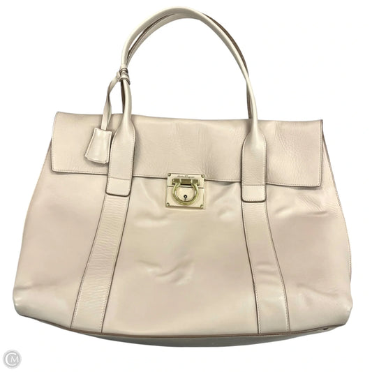 Handbag Luxury Designer By Ferragamo, Size: Large
