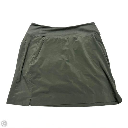Athletic Skort By Athleta In Green, Size: 2