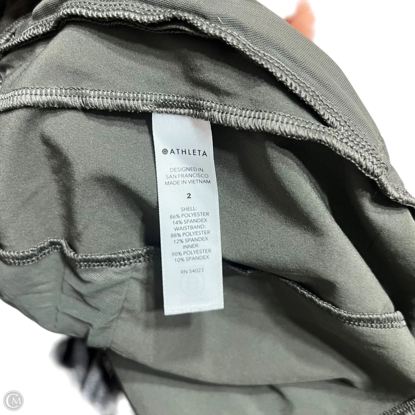 Athletic Skort By Athleta In Green, Size: 2