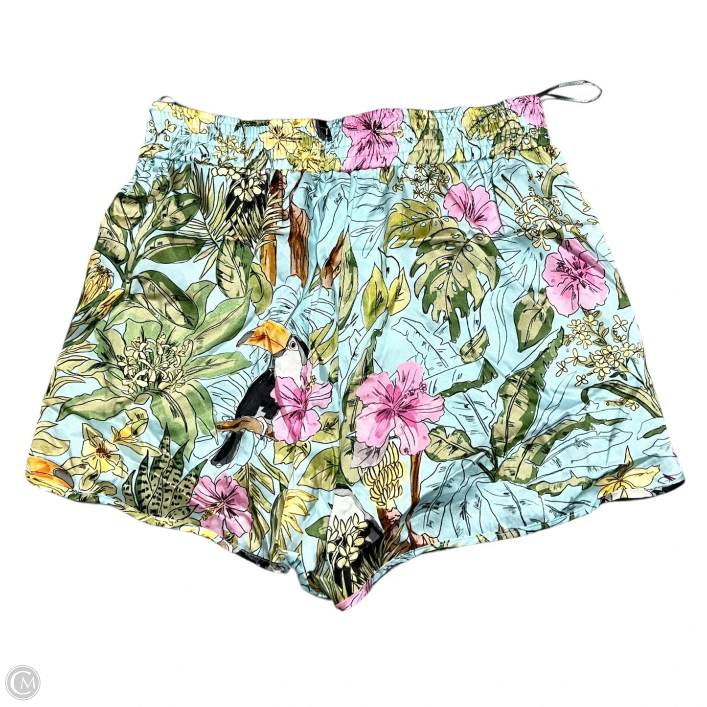 Shorts By Zara In Blue & Green, Size: 0