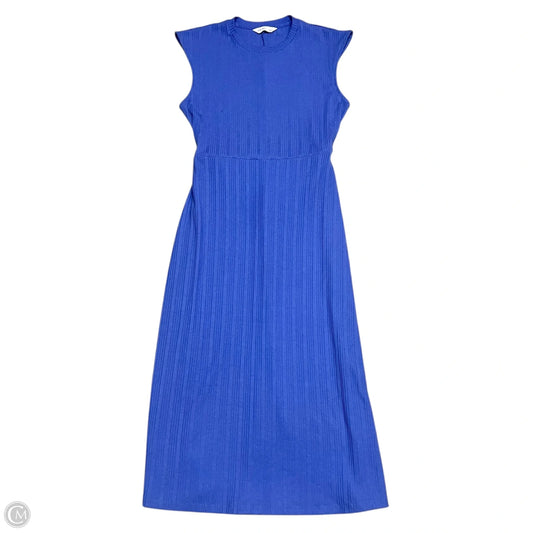 Dress Casual Maxi By Nine West In Blue, Size: L