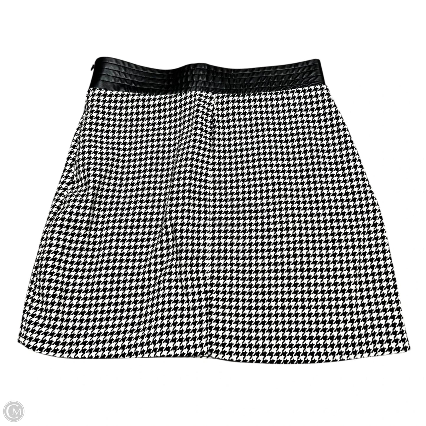 Skirt Mini & Short By Zara In Black & White, Size: 4