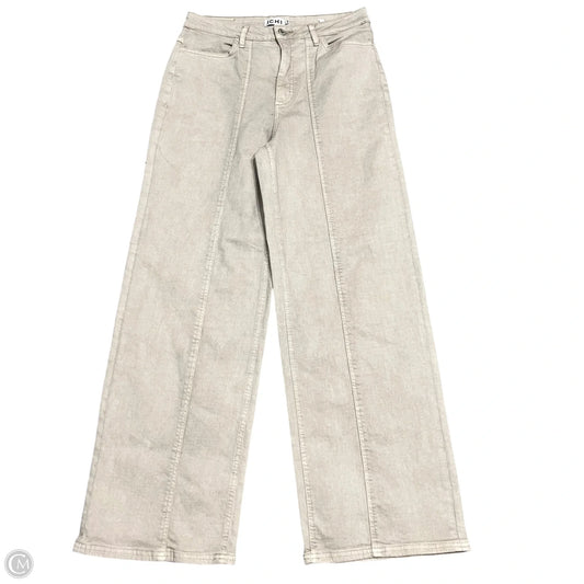 Jeans Wide Leg By Ichi Denim In Tan Denim, Size: 12