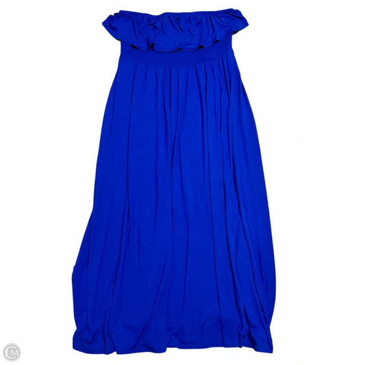 Dress Casual Maxi By Torrid In Blue, Size: 3x
