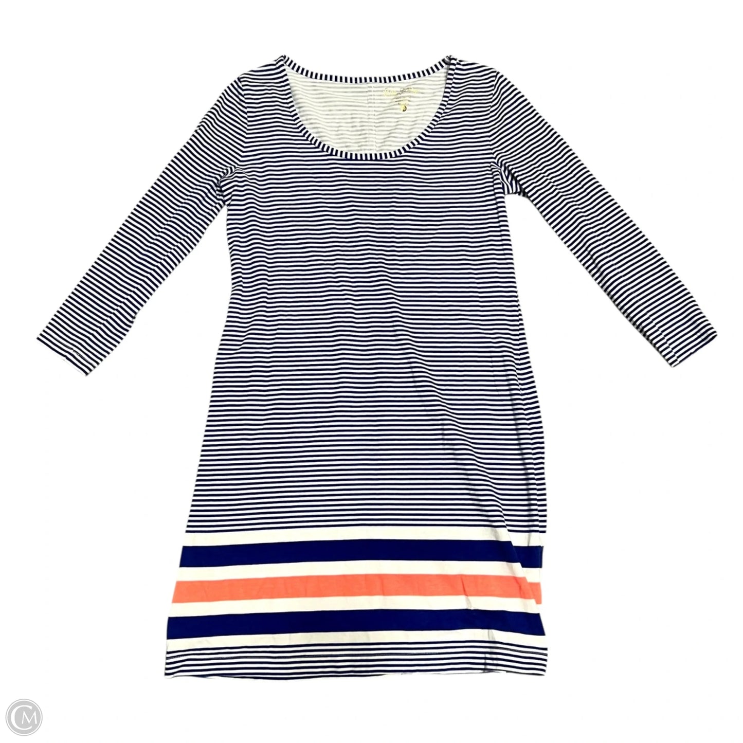 Dress Designer By Lilly Pulitzer In Blue & Orange, Size: Xs