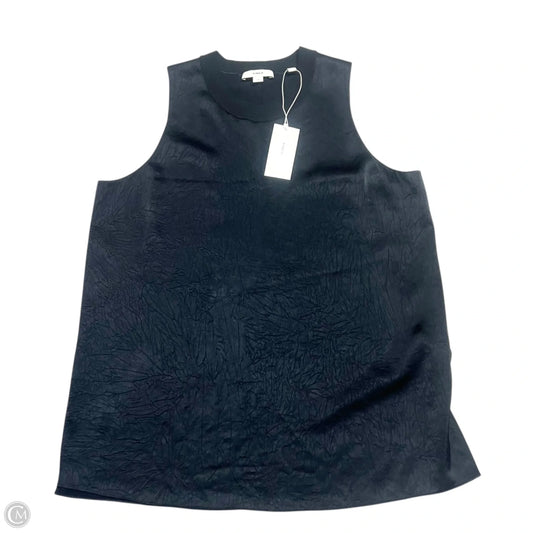 Top Sleeveless By Vince In Black, Size: L