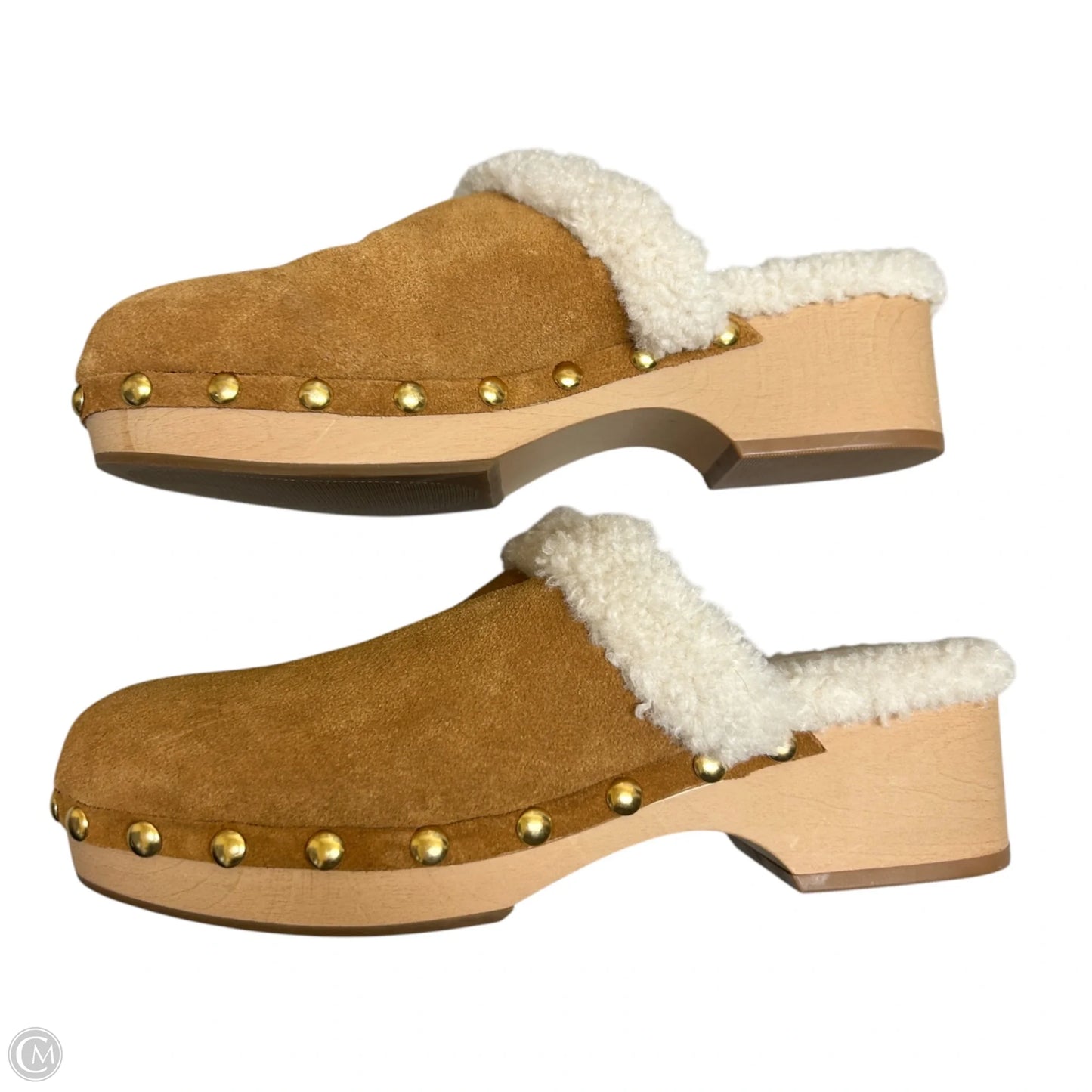 Shoes Heels Platform By Caslon In Cream & Tan, Size: 8