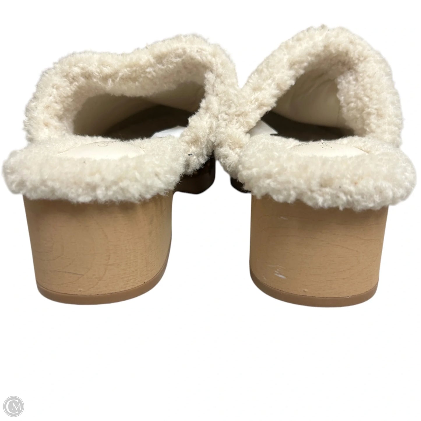 Shoes Heels Platform By Caslon In Cream & Tan, Size: 8