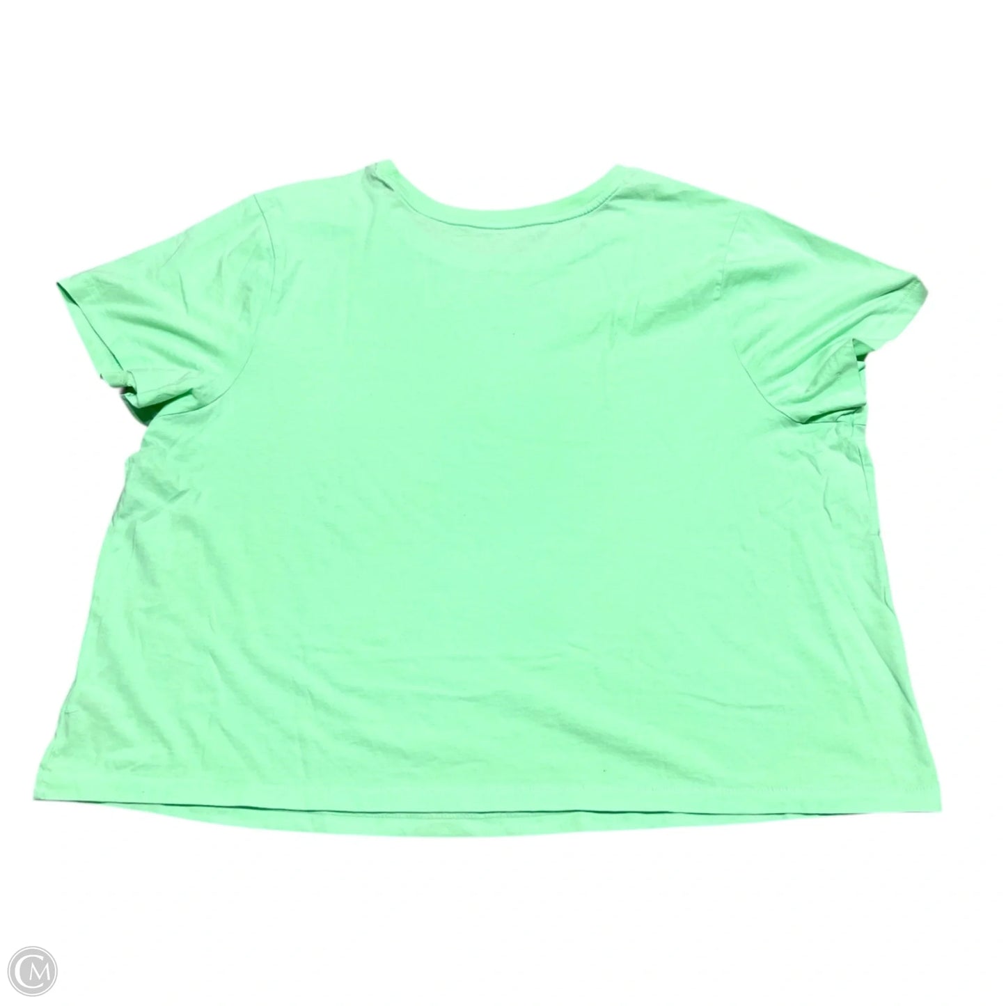 Top Short Sleeve Basic By Universal Thread In Green, Size: 2x