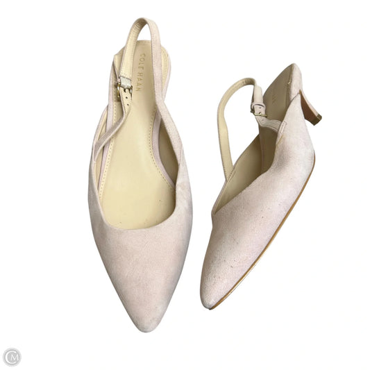 Shoes Heels Kitten By Cole-haan In Cream, Size: 8.5