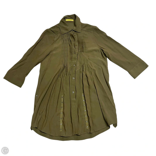 Dress Designer By Alice + Olivia In Green, Size: S