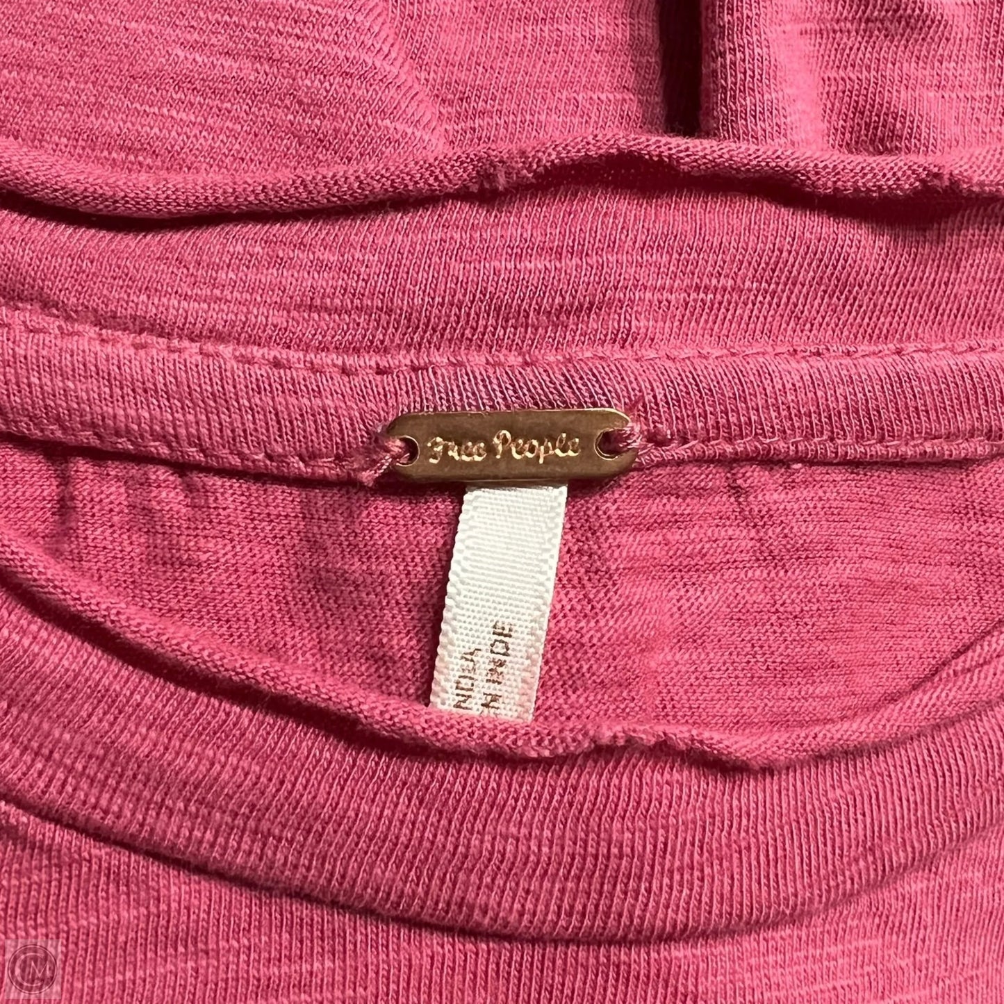 Top Short Sleeve By Free People In Pink, Size: Xs